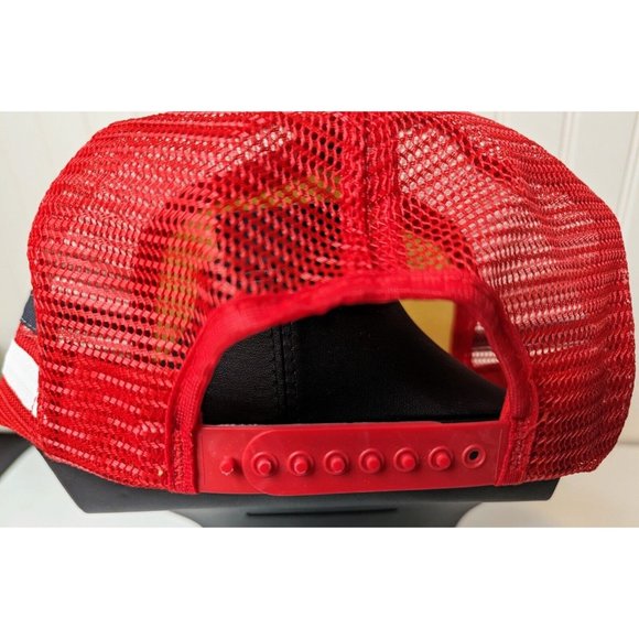 Sport Tex Fisher & Sons Co. Logo Mesh  Snapback Trucker Hat Baseball Cap Vintage - Picture 4 of 5